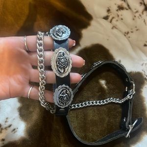 Harley Davidsons Leather Boot Chains